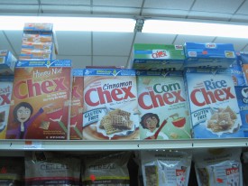Lots of gluten free Chex!
