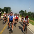 Bikers on Ragbrai