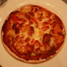 Sweet potato & kimchi pizza