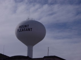 Mount Pleasant's water tower