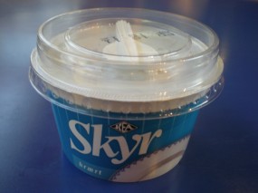 Delicious Icelandic yoghurt