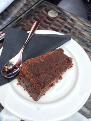Chocolate almond cake